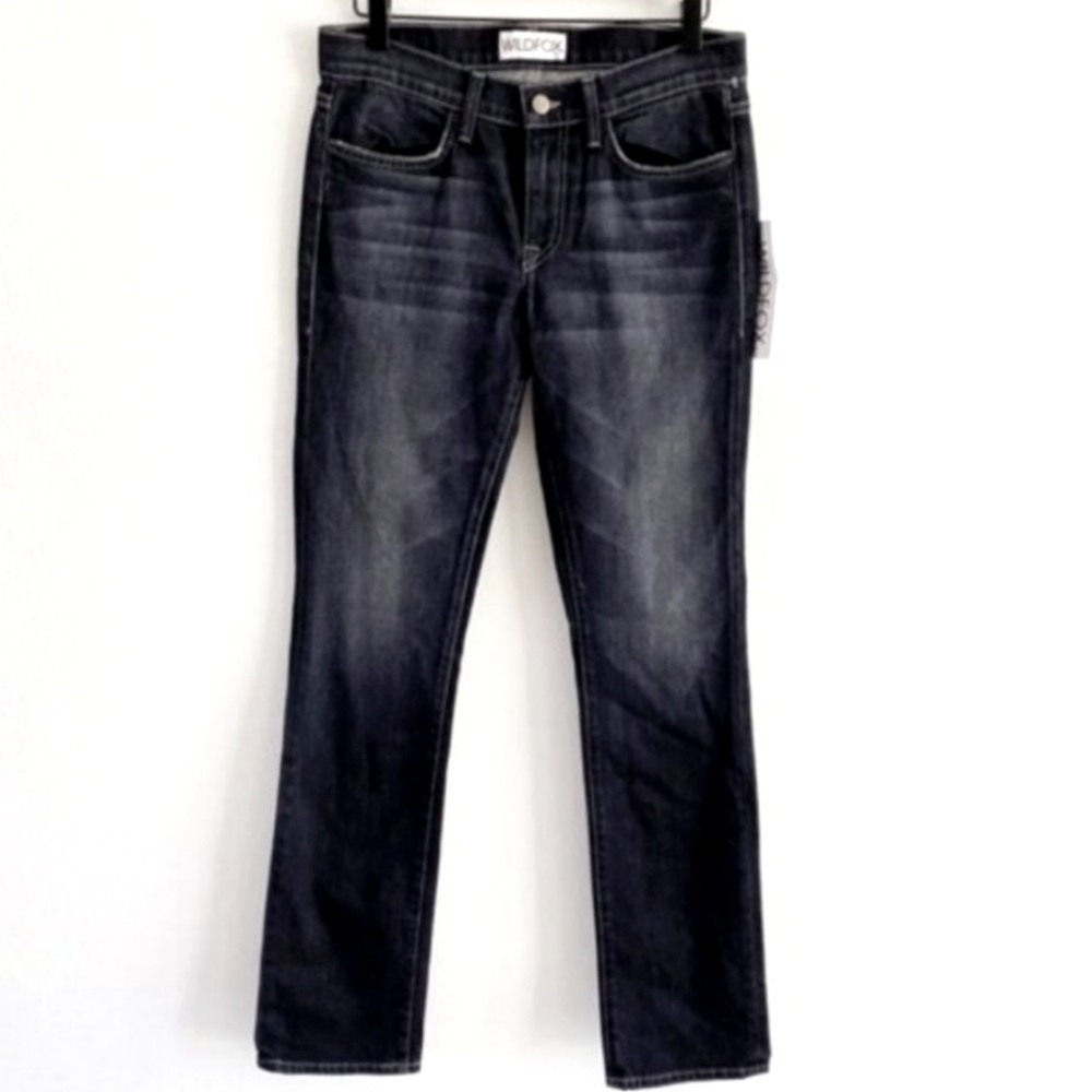 Wildfox Dark, Mid Rise Jeans